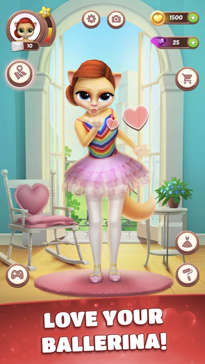 Talking Cat Emma Ballerina screenshot-5
