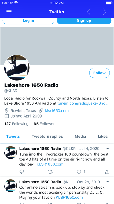 KLSR1650LakeShoreRadio