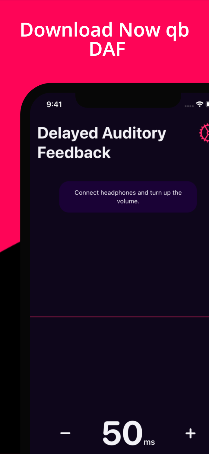qb  Delayed Auditory Feedback