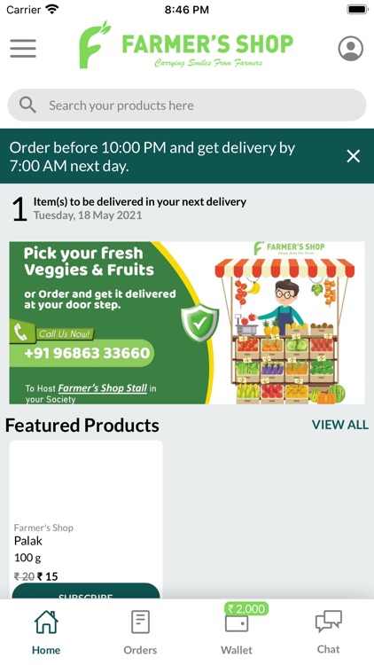 Farmers Shop: Veggies & Fruits