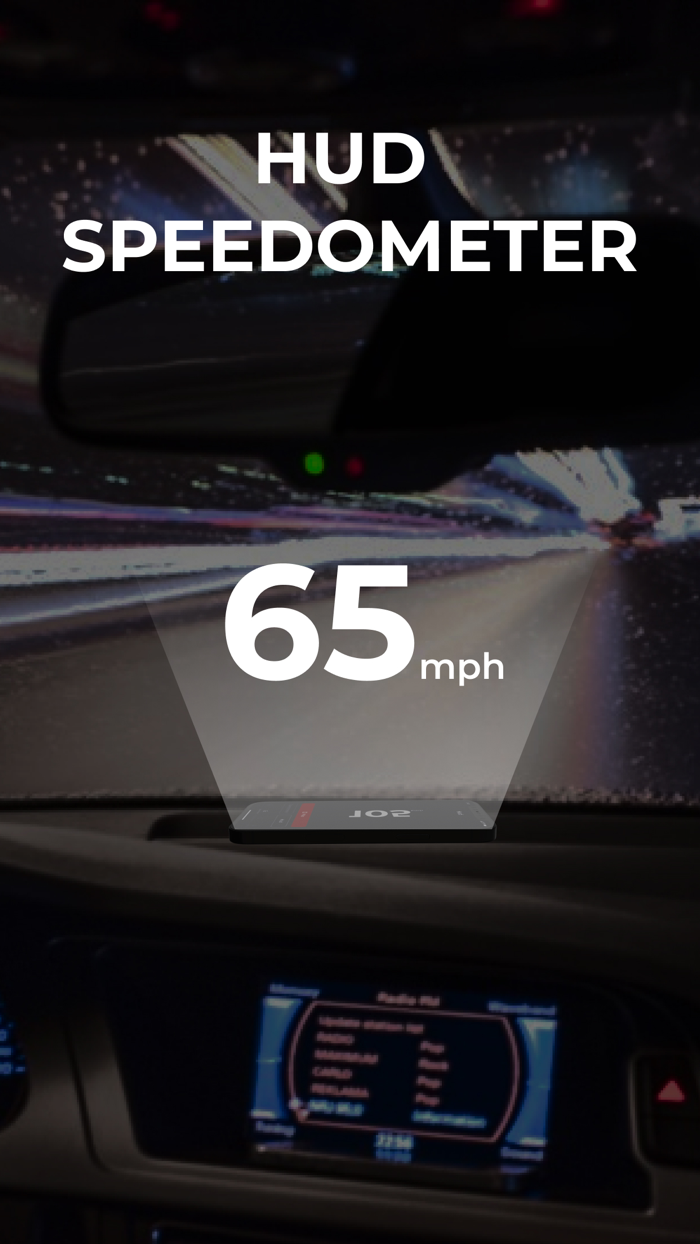 Speedometer mph Tracker GPS