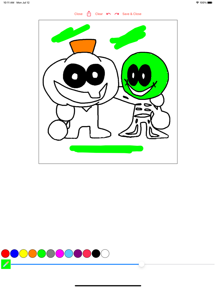 Coloring book for Funky Night