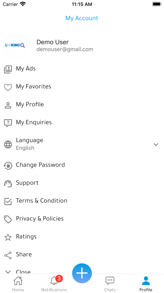 Looking4 - AI Enabled App