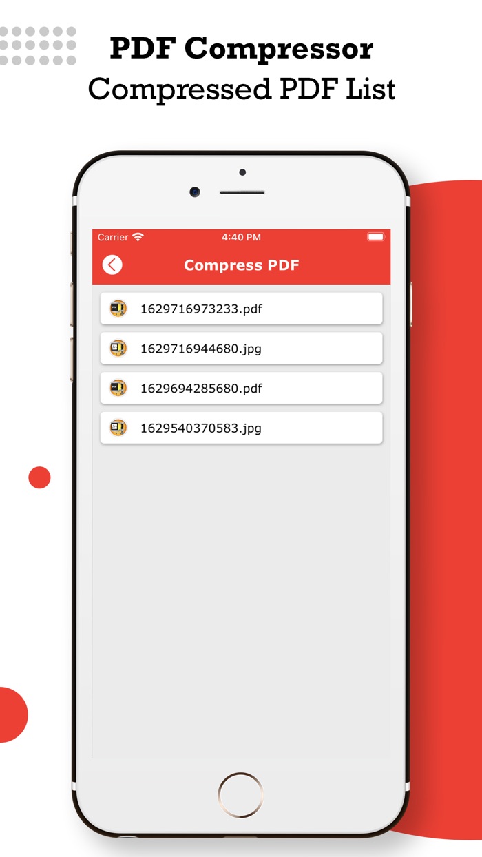 Compress PDF and Images