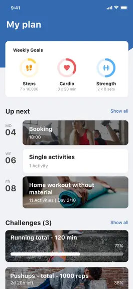 Game screenshot Motifaith Personal Training mod apk