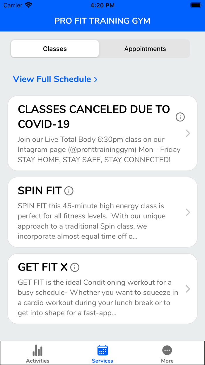 Pro Fit Training Gym