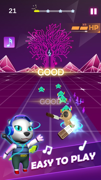 Sonic Raccoon - Rhythm Games screenshot-3