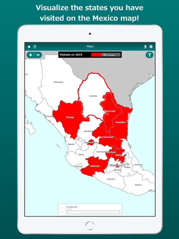My Mexico Map screenshot 3