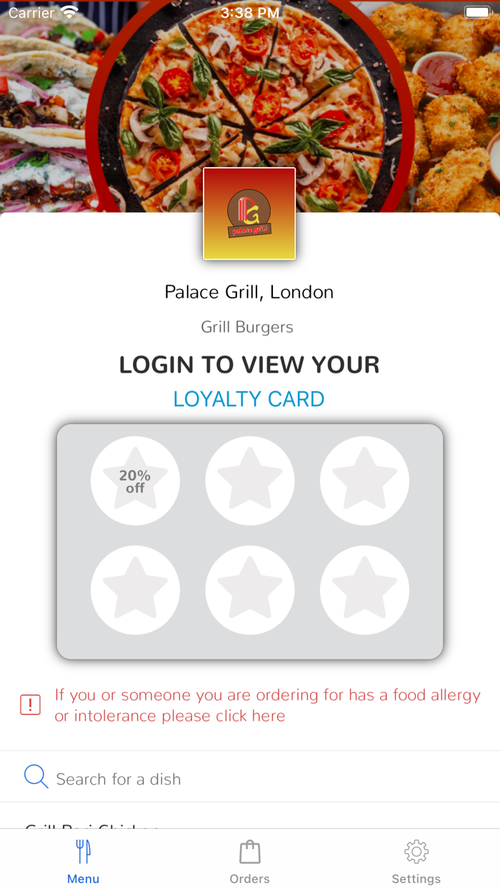 Palace Grill, London