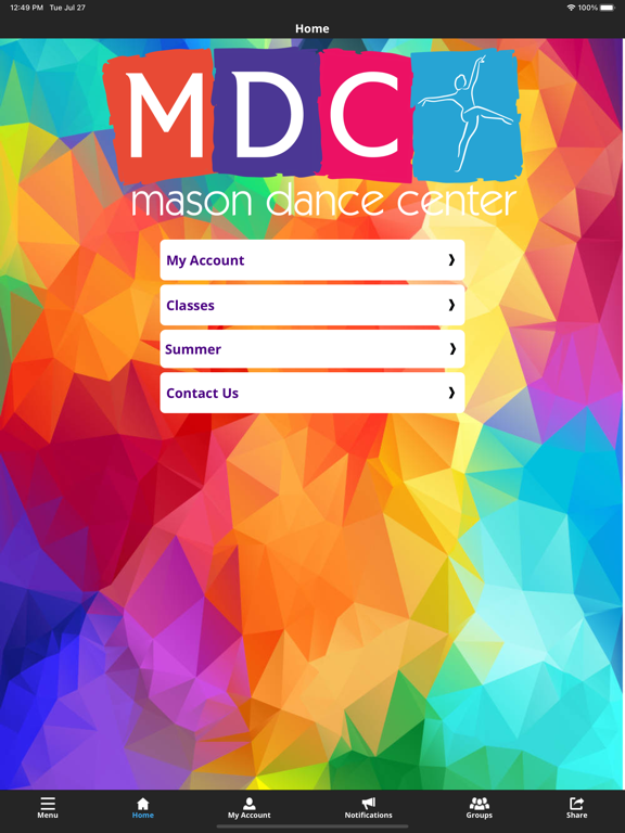 Mason Dance Center screenshot 2