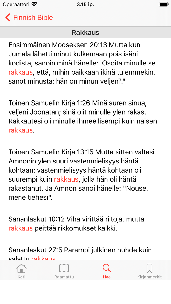 Finnish Pyhä Raamattu 1938