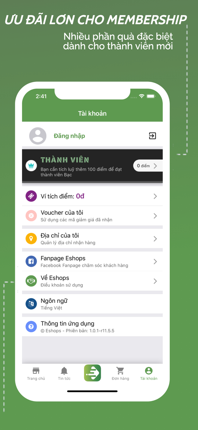 Eshops - Mua sắm Online