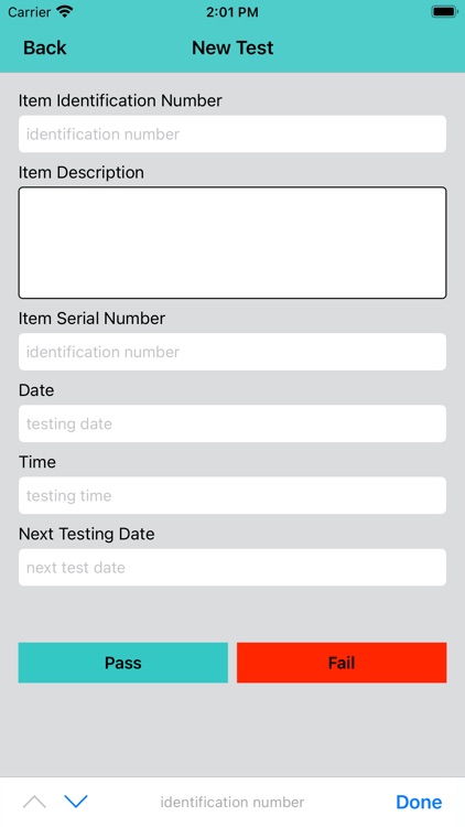 ELECTRICAL TEST & TAG REGISTER