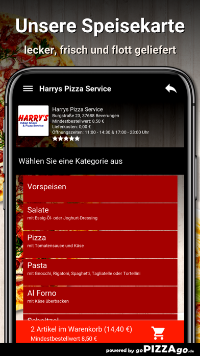 Harrys Pizza Beverungen screenshot 4