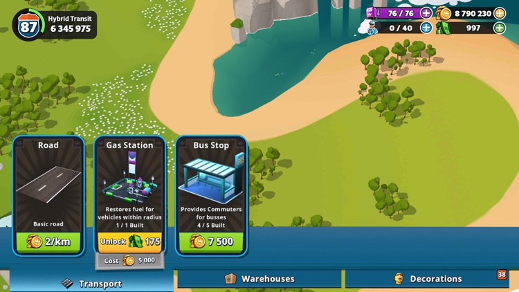 Transit King Tycoon: Transport