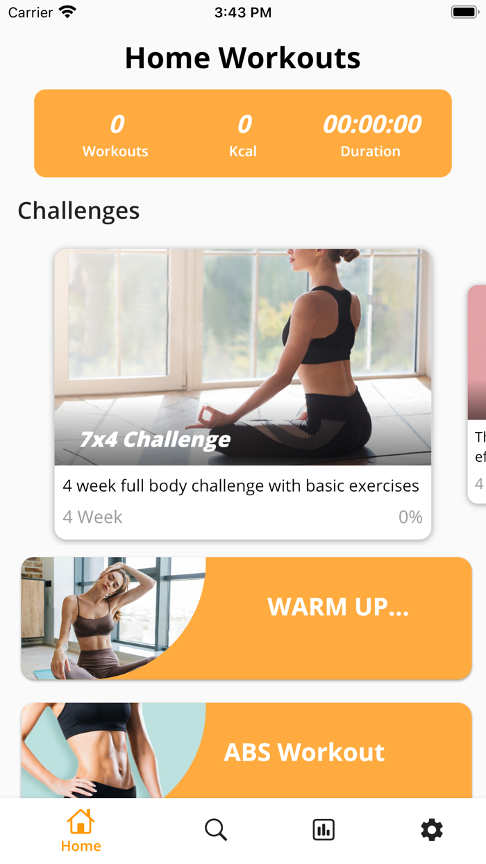 Home Workout Bodyweight Women