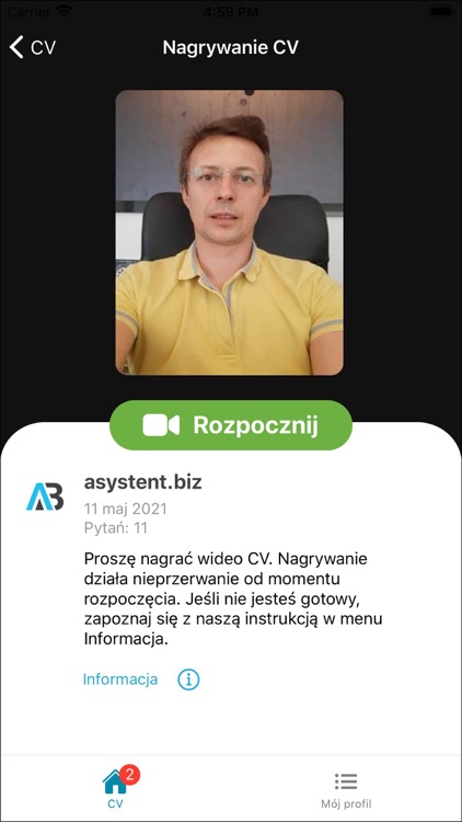 Asystent.biz - Video CV screenshot-3