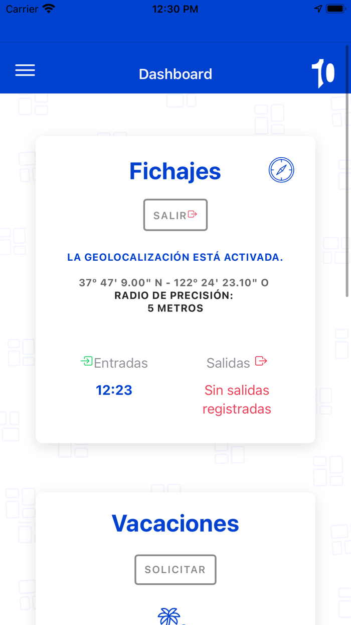 DiezSoftware Portal Empleado