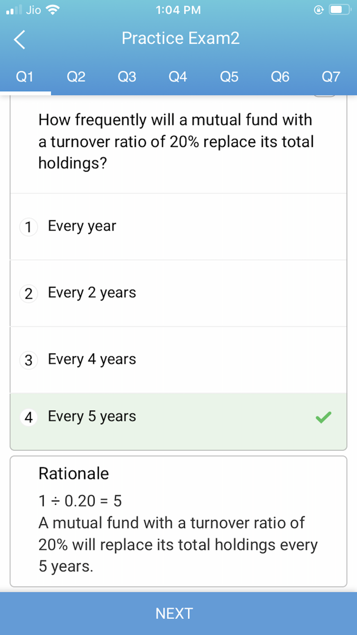 SIE EXAM PREP - MOCK TEST