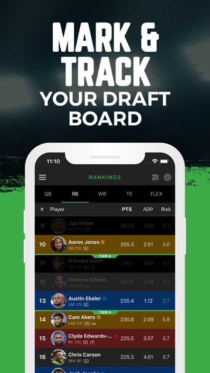Fantasy Football Draft Kit UDK screenshot-4