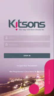 kitsons solicitors iphone screenshot 2