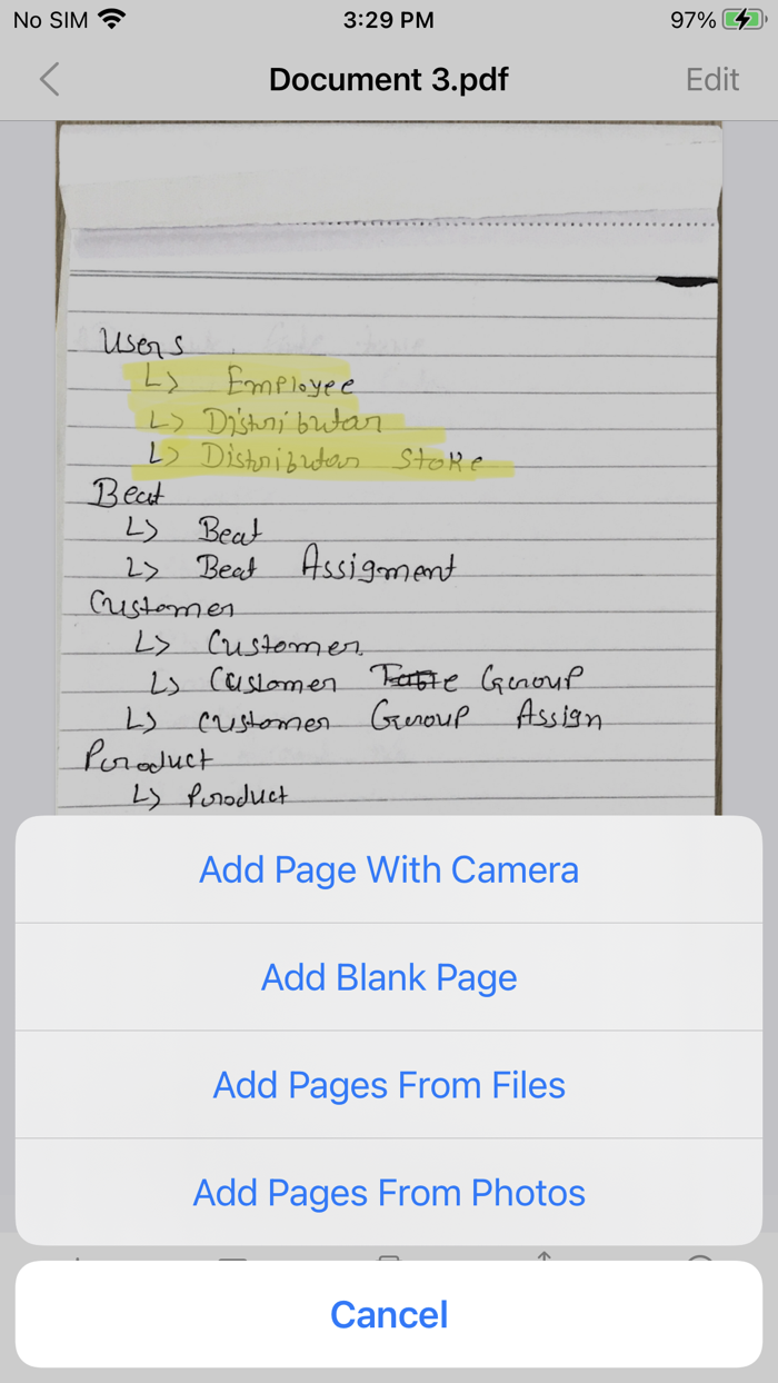 Scanner Plus- PDF File Manager