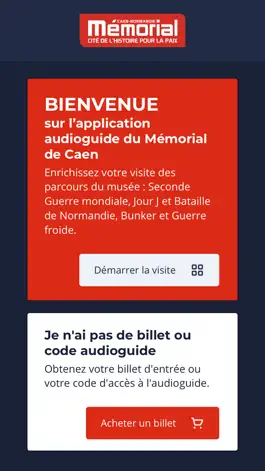 Game screenshot Audioguide du Mémorial de Caen mod apk