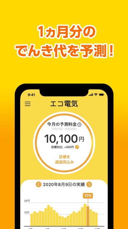 エコ電気アプリ 節電してポイントGET!