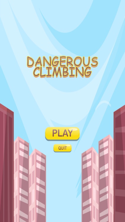 Dangerous climbing