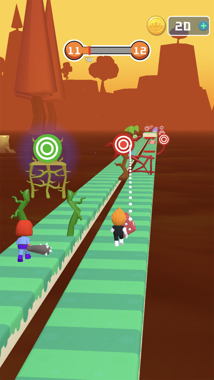 Tricky Runner Fun Racing Game