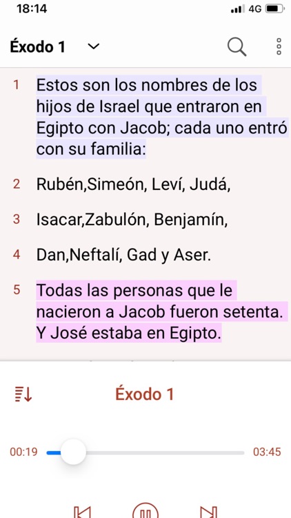 Biblia Reina Valera en Español screenshot-3