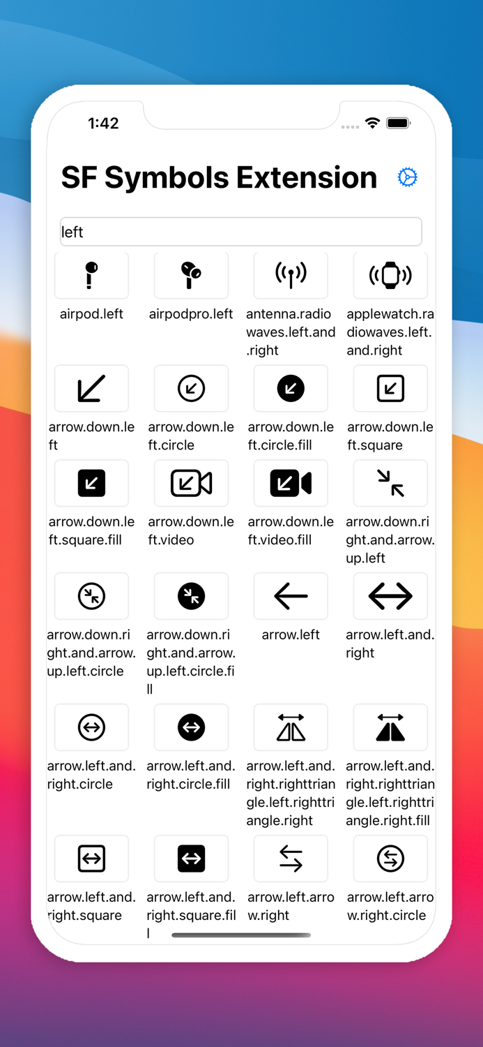 SF Symbols Extension - No Ads