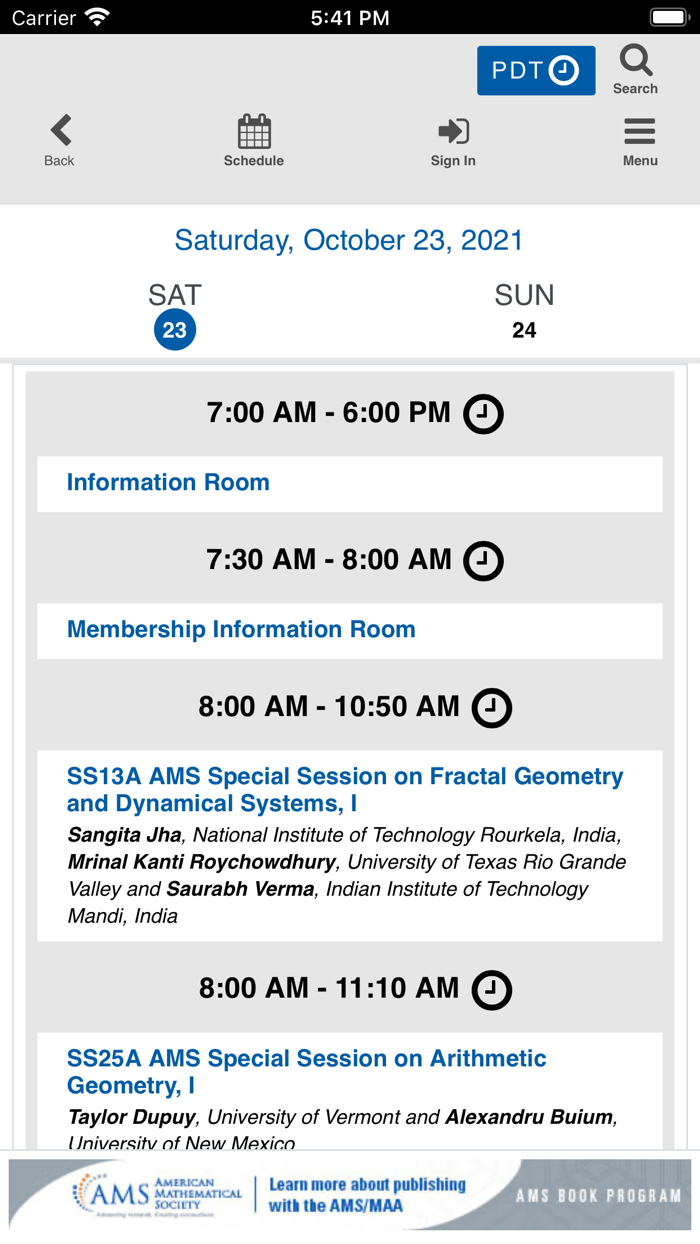 AMS Fall Western 2021