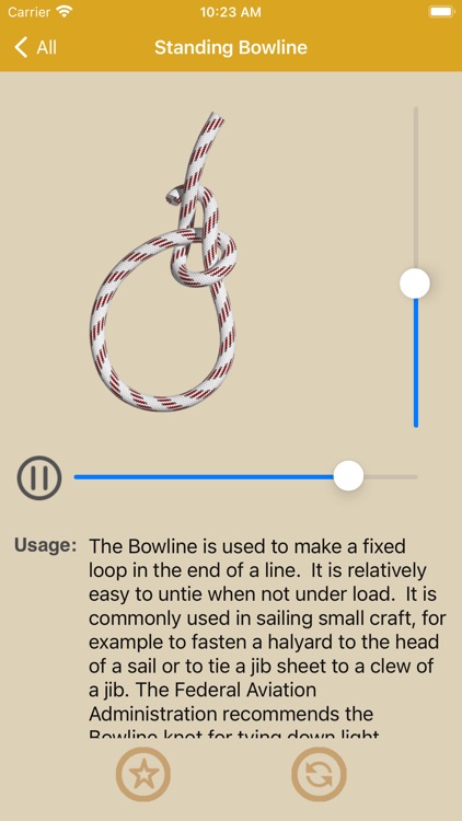 Knot learning