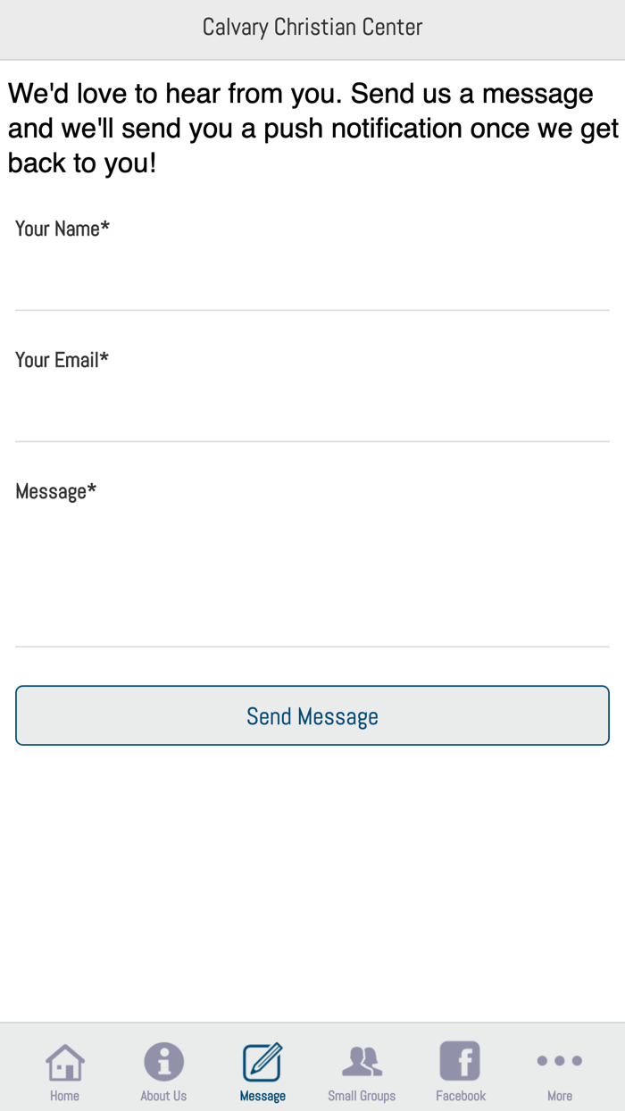 Calvary Christian Center