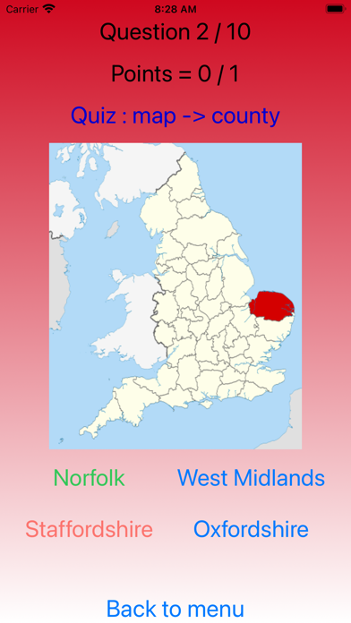 How to cancel & delete Counties of England - Quiz from iphone & ipad 2