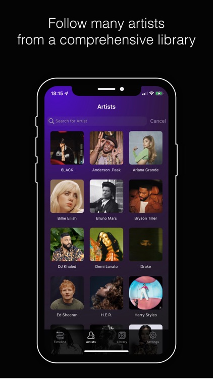 MusicHub - New Music Tracker screenshot-6