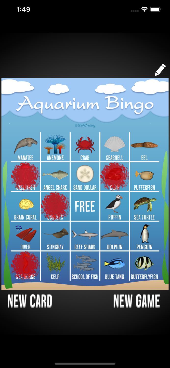 Activity Bingo Field Trip