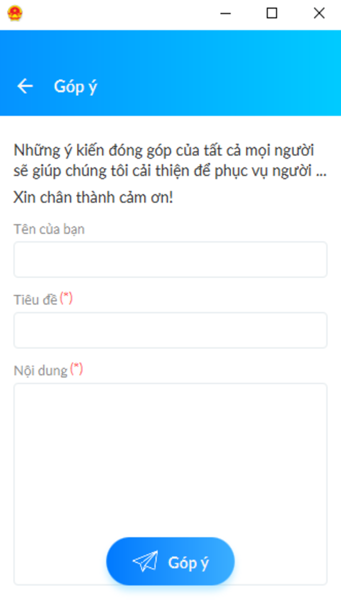 Văn phòng điện tử Cần Giờ