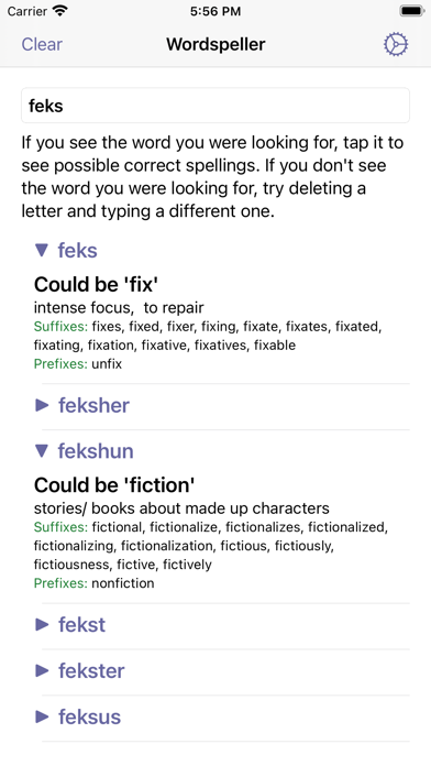 Wordspeller SpellEZ Dictionaryのおすすめ画像1