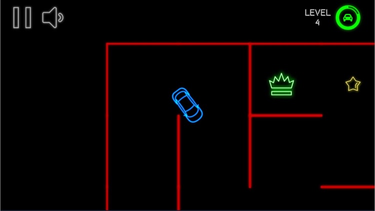 Neon Car Maze screenshot-5