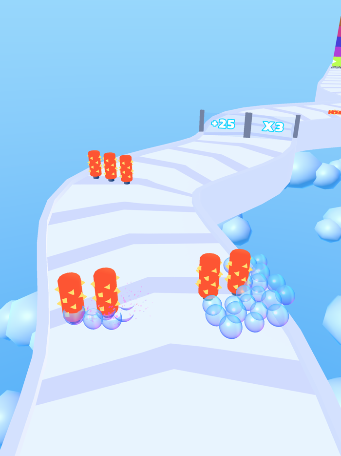 Bubble Crowd 3D