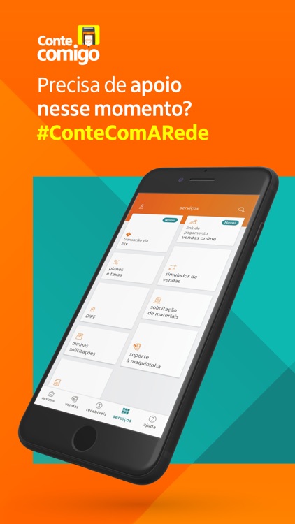 Rede: Maquininha de Cartão