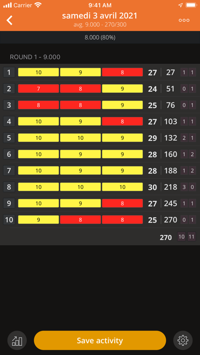 iArcheryStats screenshot 2