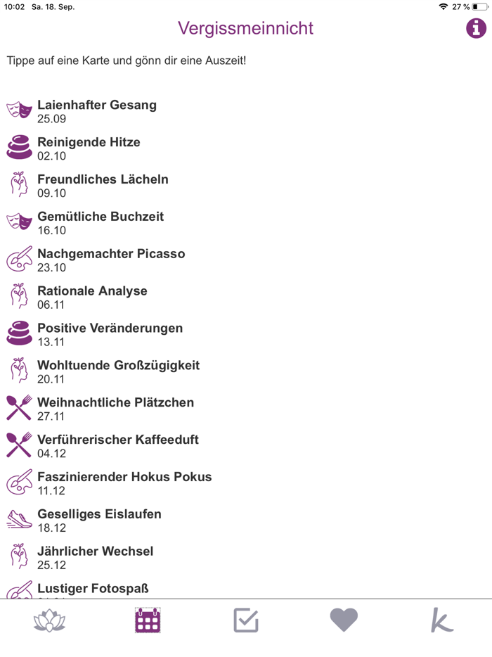 Achtsamkeits-App für Mamas