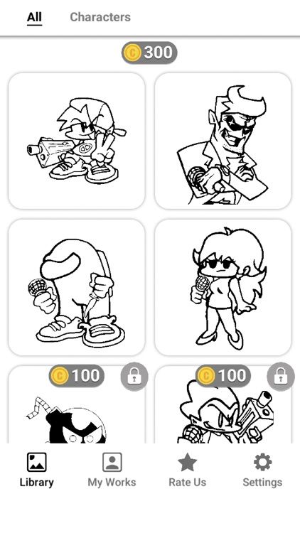 FNF Coloring Arrow Game