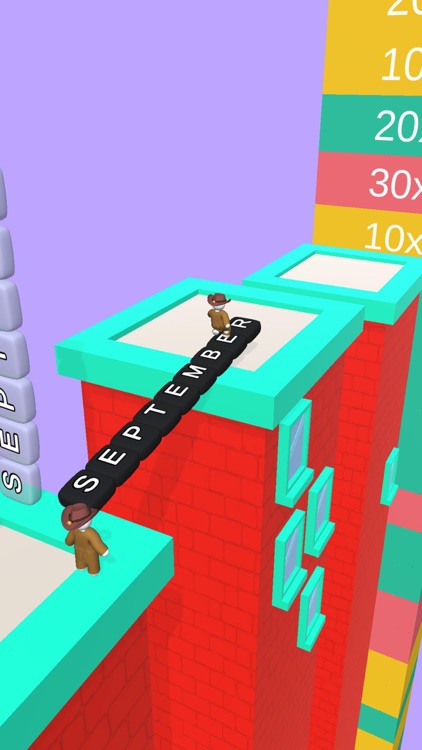 Letter Cross - Bridge Maker 3D screenshot-4