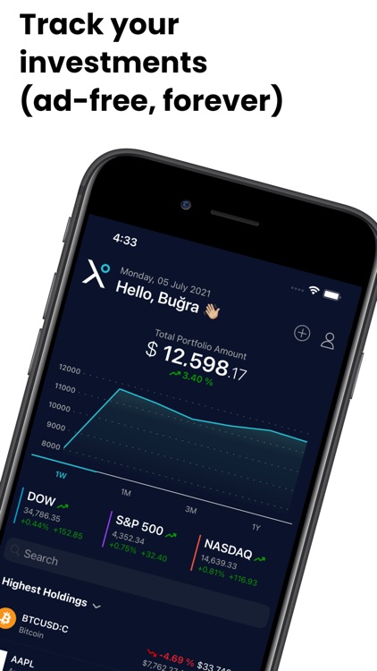 Stox: Stock & Crypto Widget