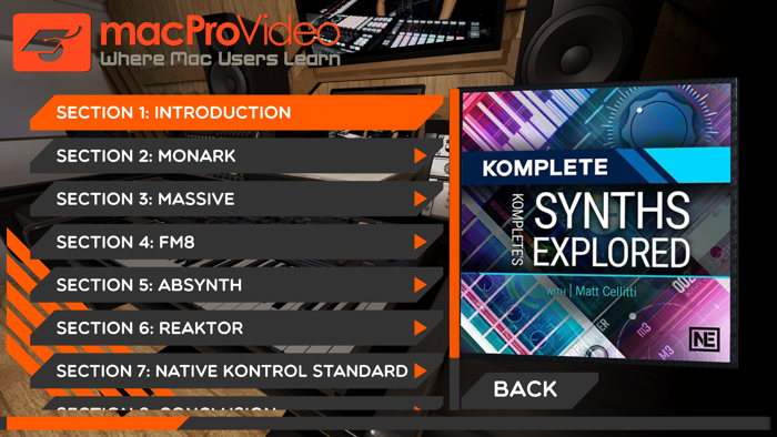Synths Course For Komplete 11