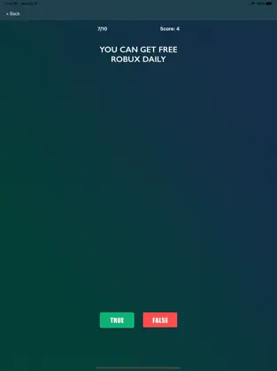Captura de Pantalla 5 Robux Loto for Roblox iphone